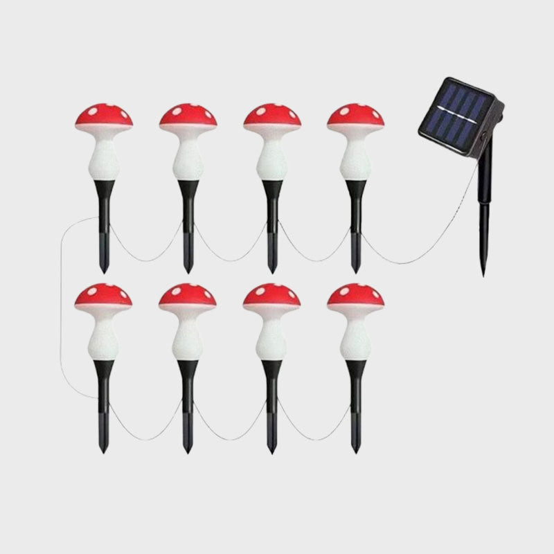 ๐โจ Solar Mushroom Light