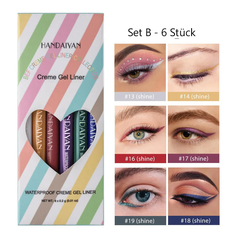 20-piece coloured eyeliner pen set (20-piece coloured eyeliner pen set