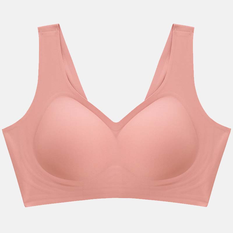 Large Size Thin Seamless Push Up Bra