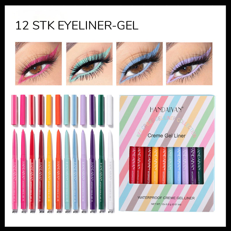 20-piece coloured eyeliner pen set (20-piece coloured eyeliner pen set