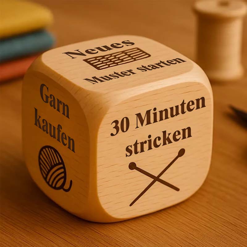 2025 Kreativer Patchwork-Entscheidungswürfel