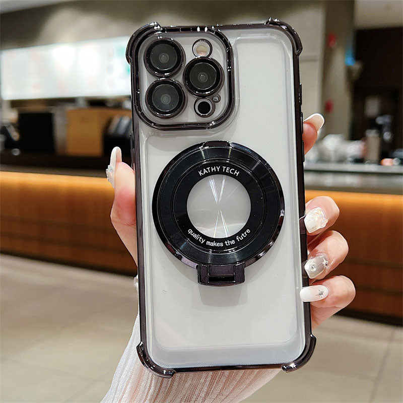Usynlig Magnetisk Holder Mobiltelefonveske/Invisible magnetic holder mobile phone case