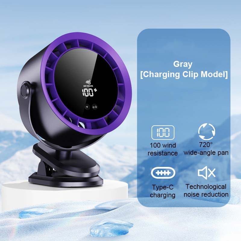 🌬️Digital Display Turbo Circulation Fan (Desktop/Wall-Mounted)🌬️