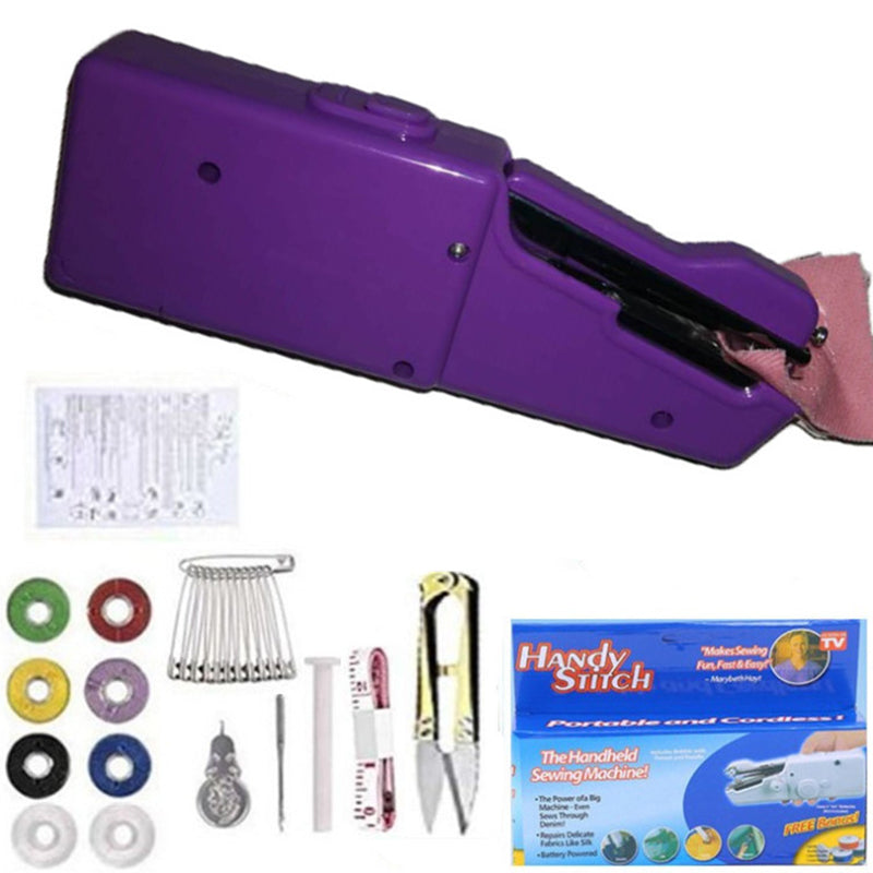 Handheld Mini Electric Sewing Machine [Make Your Life Easier