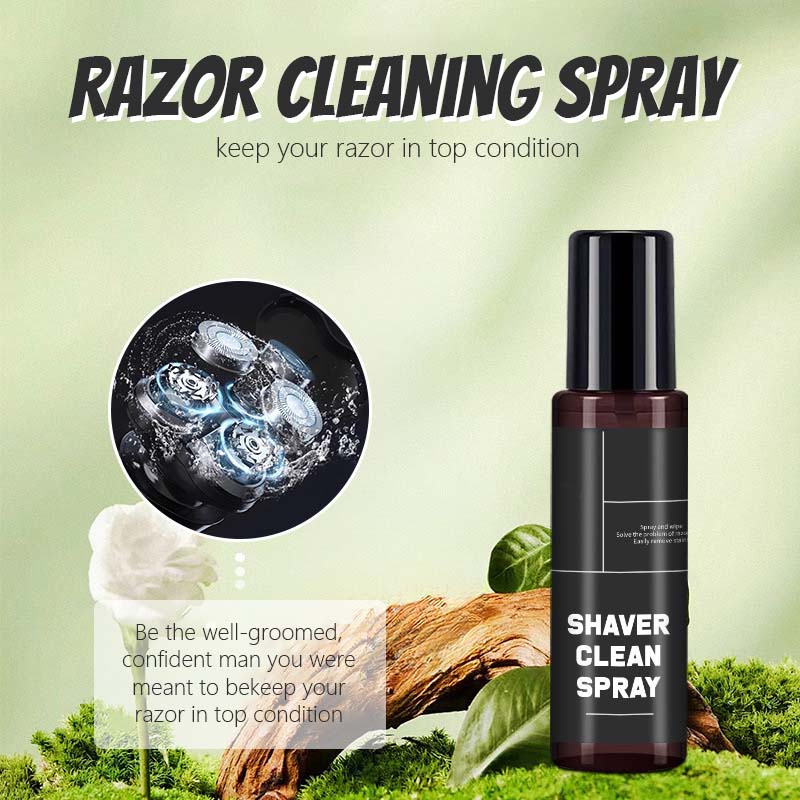 🧼 Razor Cleaning Spray | Deodorize and sterilize, one spray will make you look brand new!