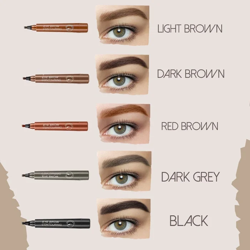 ⏳Buy 1, get 1 free🔥💃🏻Magische Precise Waterproof Wenkbrauwpe🖌️