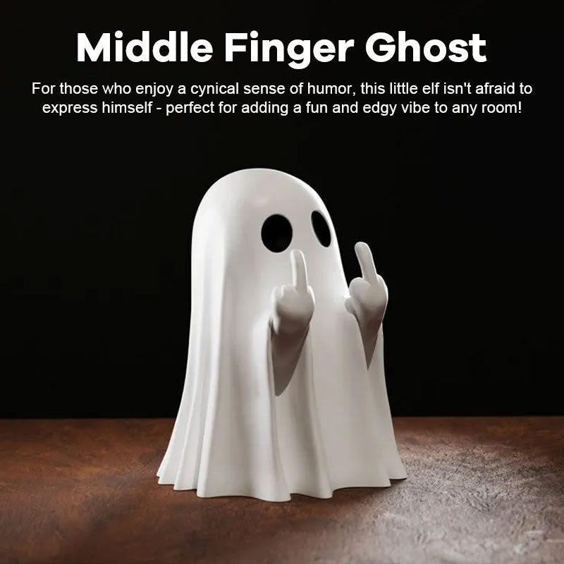 Cute ghost figurine