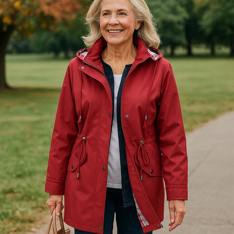 Women's water-repellent windbreaker