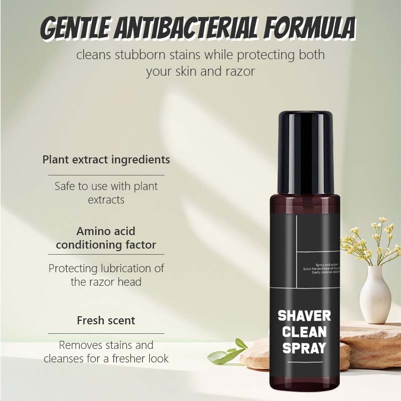 🧼 Razor Cleaning Spray | Deodorize and sterilize, one spray will make you look brand new!