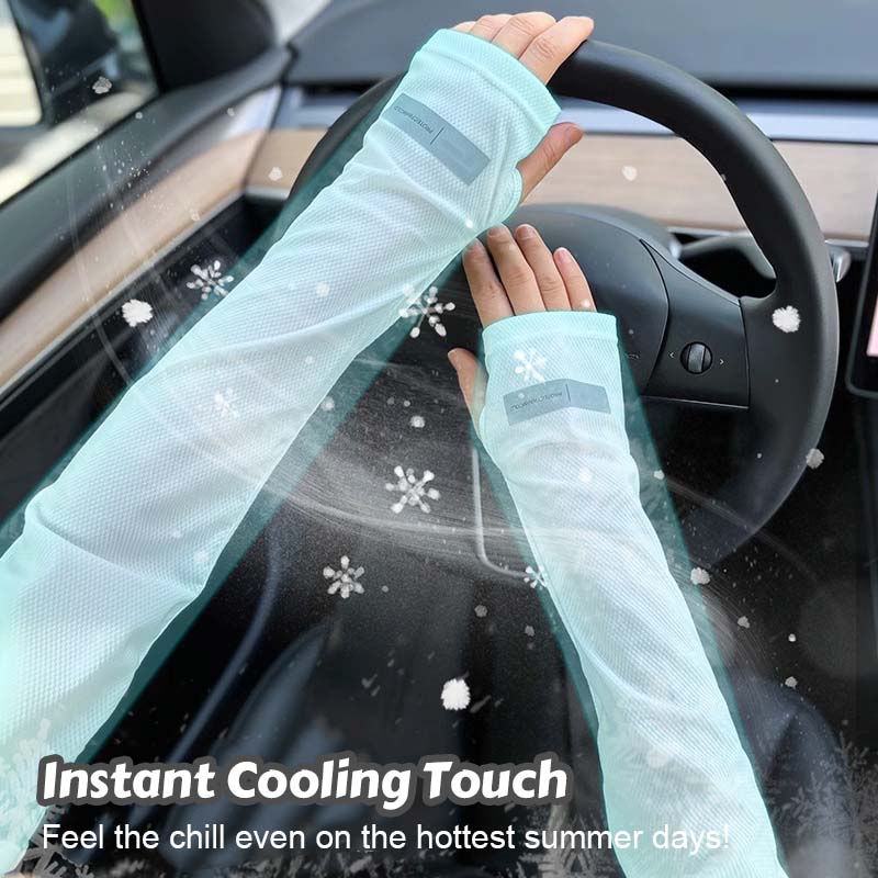 ❄️☀️ Summer Ice Silk UV Protection Sleeves & Face Covers