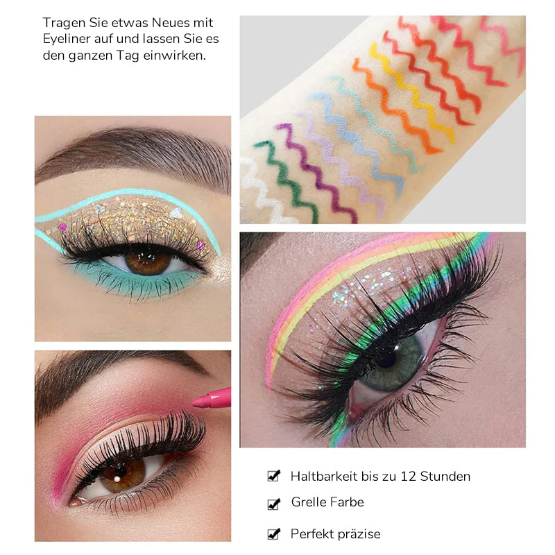 20-piece coloured eyeliner pen set (20-piece coloured eyeliner pen set