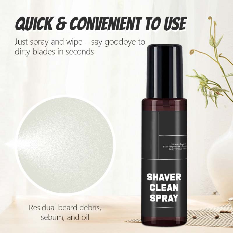 🧼 Razor Cleaning Spray | Deodorize and sterilize, one spray will make you look brand new!