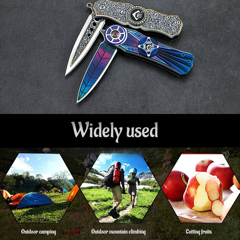 Finger spinner knife