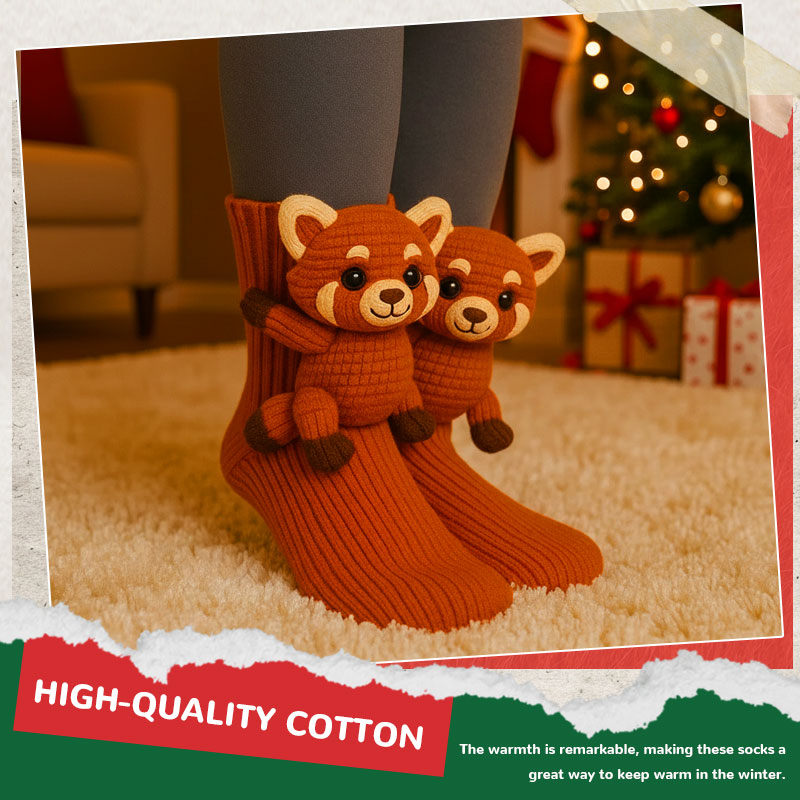 Weihnachtsstricksocken, Warme Bodensocken