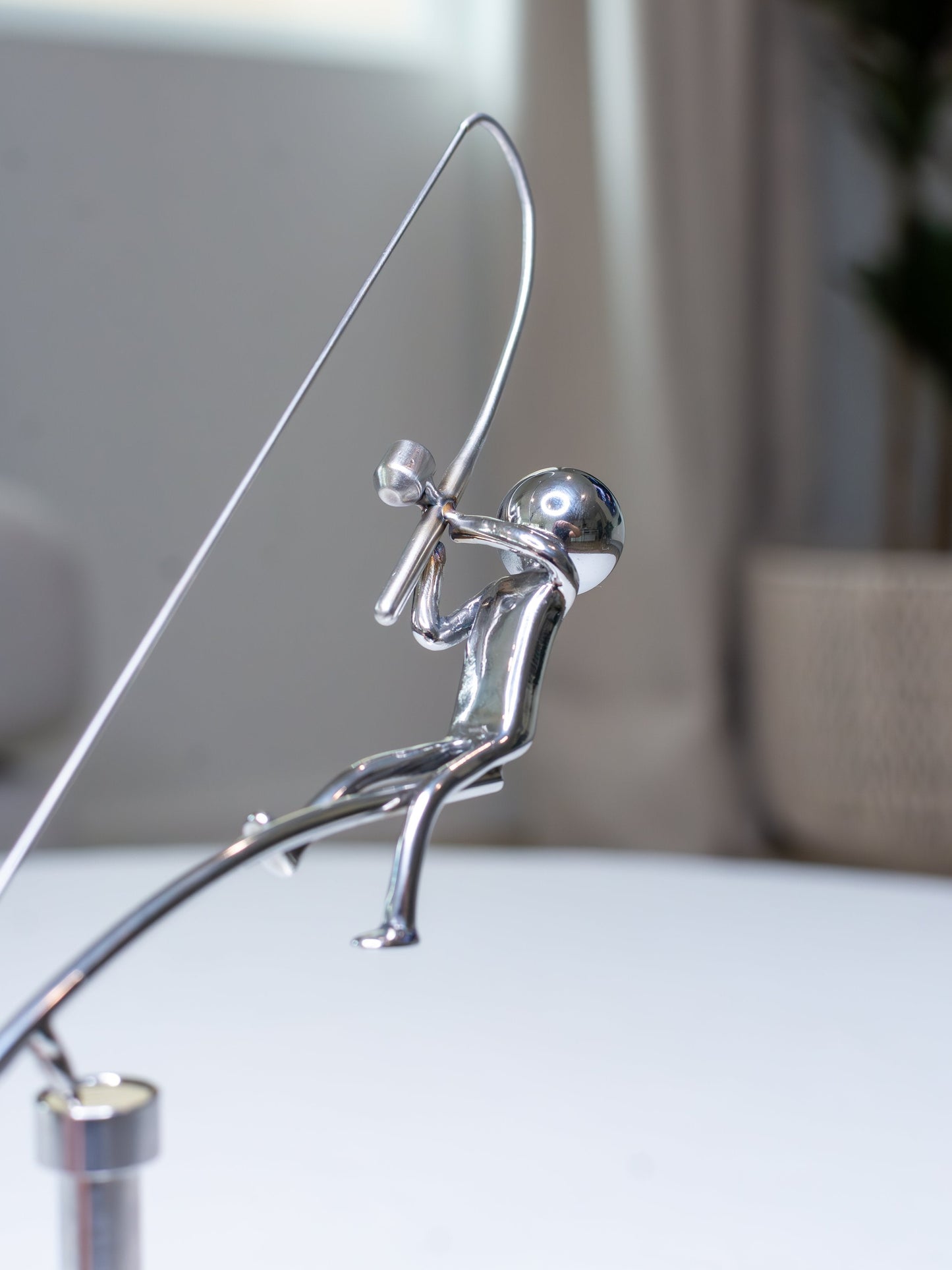 đŁThe Fisherman Balancing Sculptur