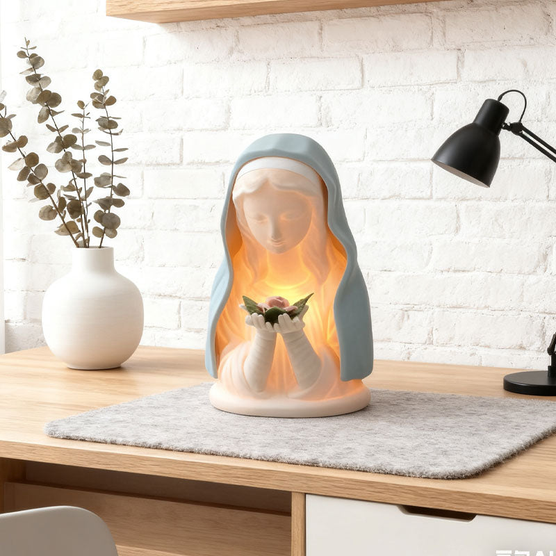 Nachtlampe zum Gebet an die Jungfrau Maria