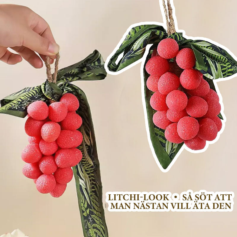 🍒Imitation lychee-shaped soap|Fruit fragrance, exquisite and practical🍃