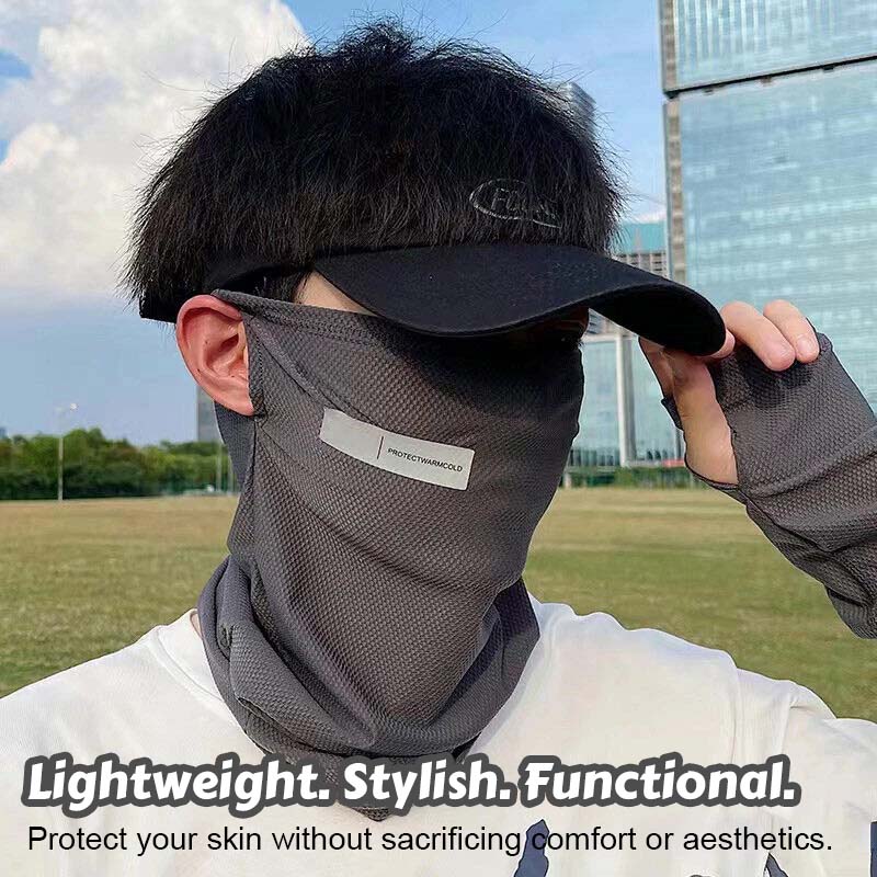 ❄️☀️ Summer Ice Silk UV Protection Sleeves & Face Covers