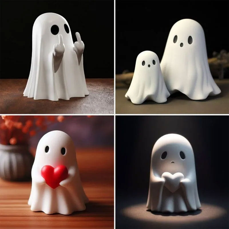 Cute ghost figurine