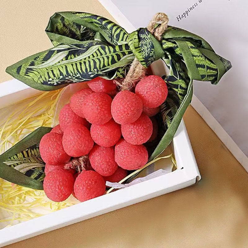 🍒Imitation lychee-shaped soap|Fruit fragrance, exquisite and practical🍃