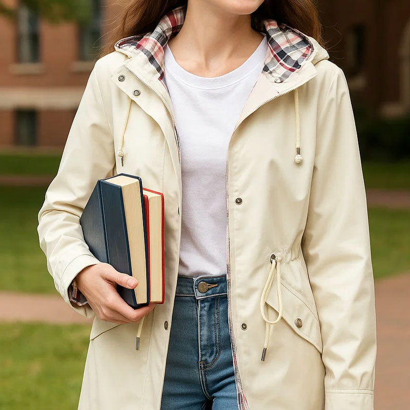 Women's water-repellent windbreaker