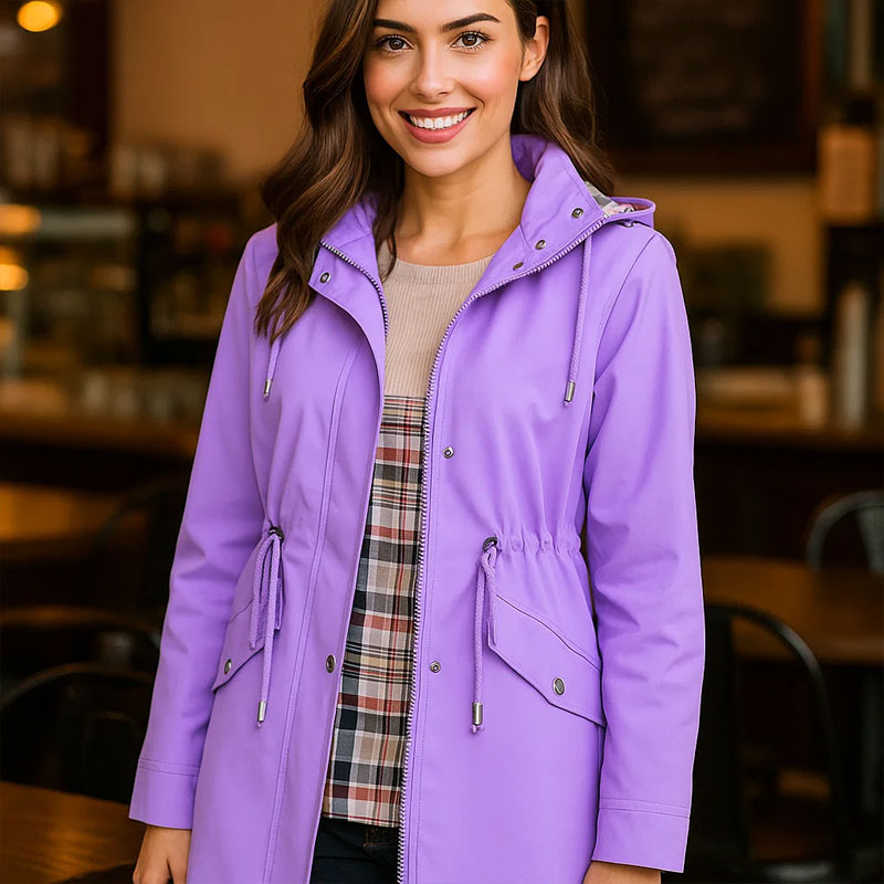 Women's water-repellent windbreaker