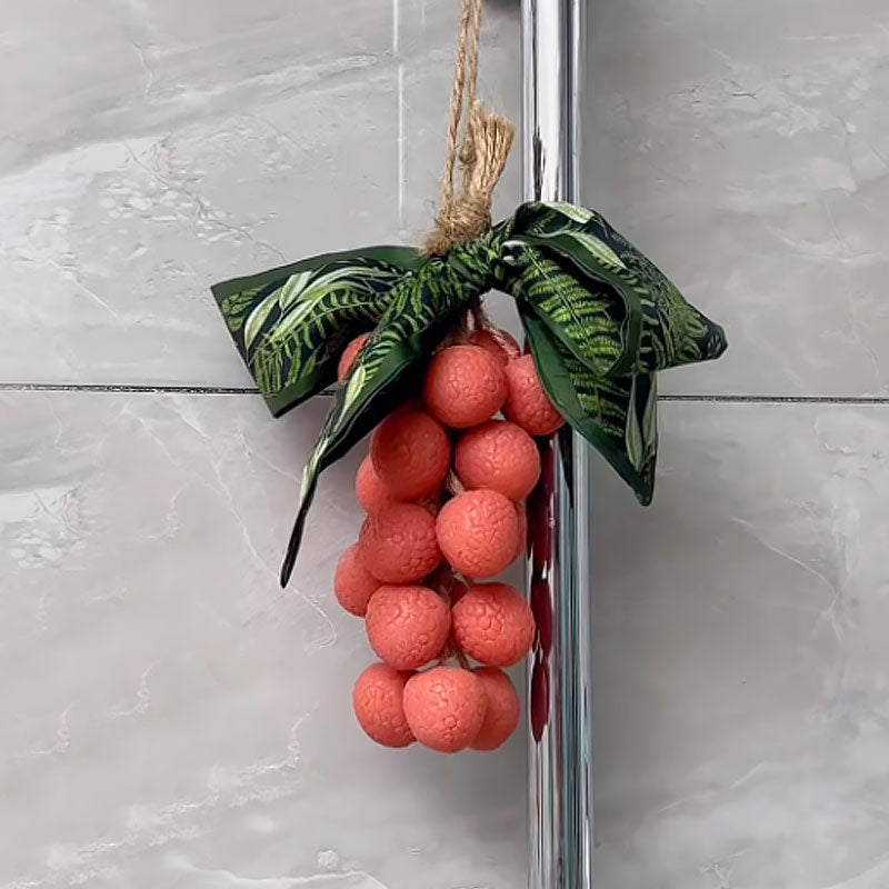 🍒Imitation lychee-shaped soap|Fruit fragrance, exquisite and practical🍃