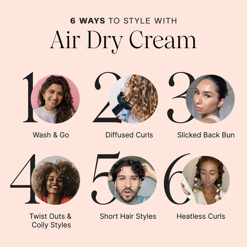 Hair Styling Cream - Anti-Frizz Dryness Softening