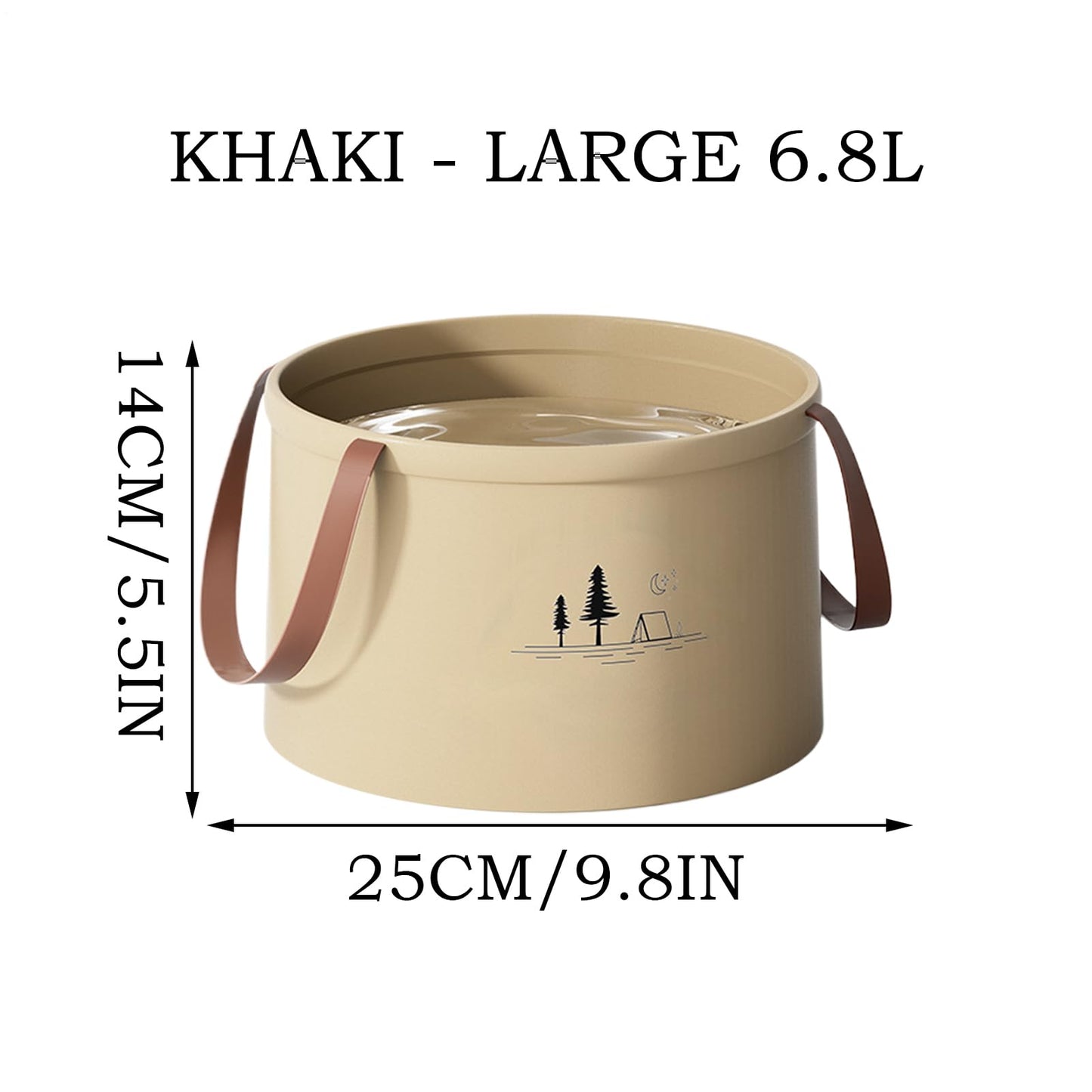 Foldable water container
