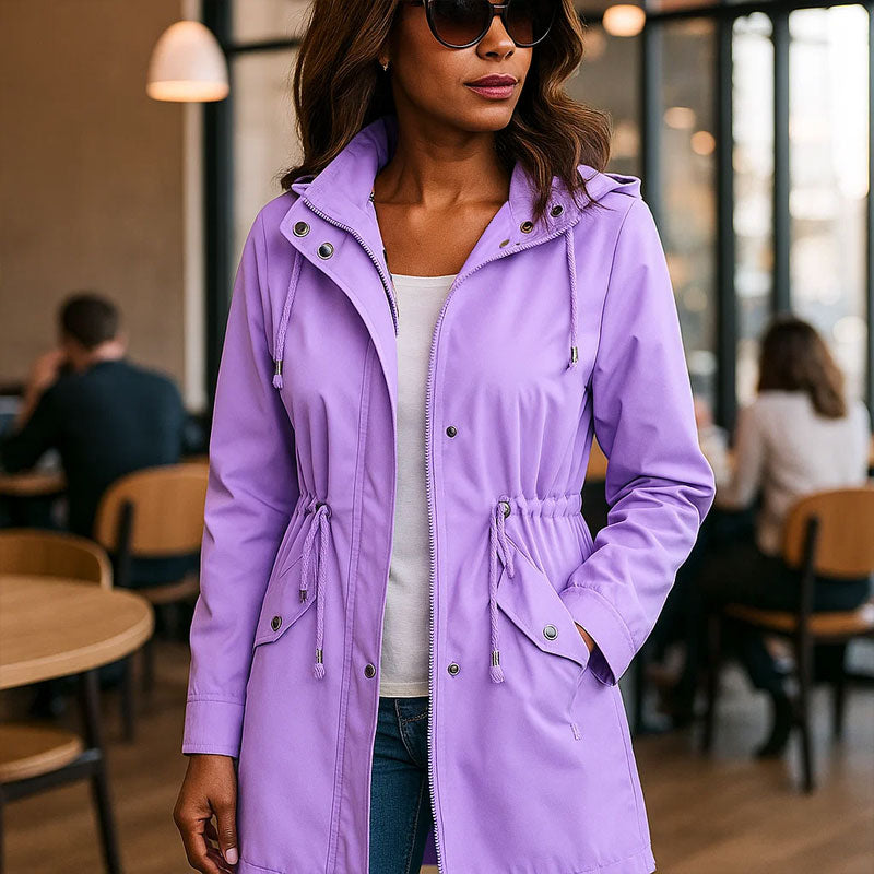 Women's water-repellent windbreaker