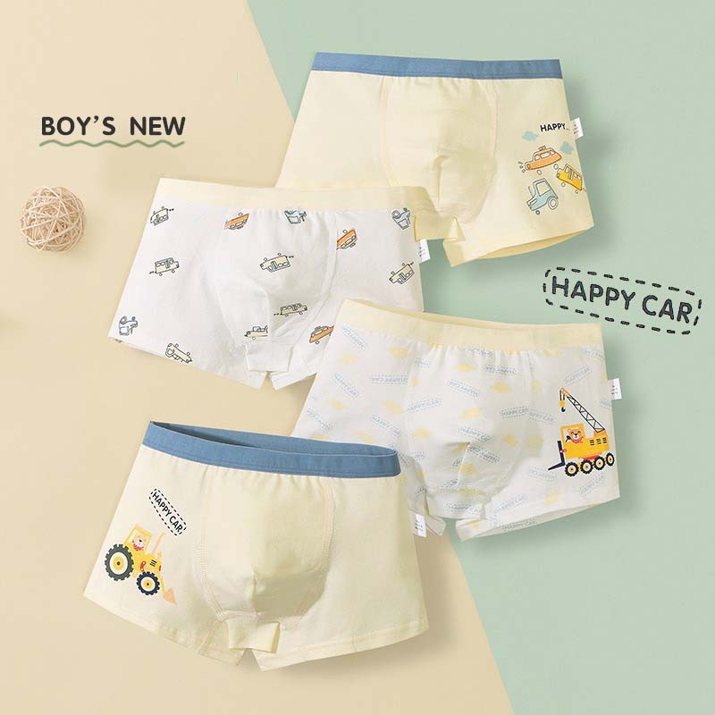 Boys' Cartoon Boxer Briefs