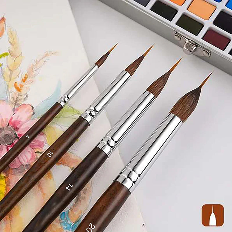 Fuumuui Professional Sable Extended Points Brush