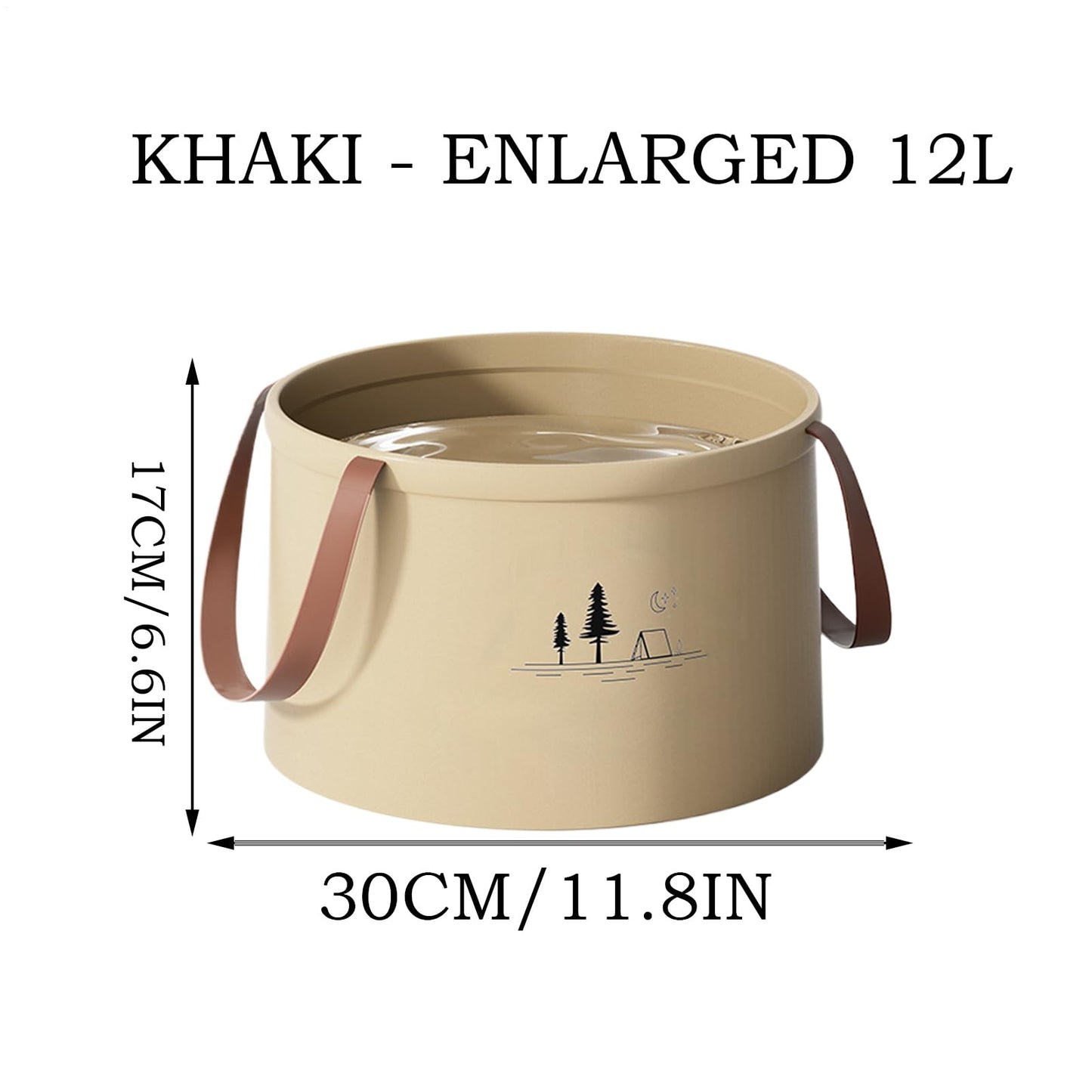 Foldable water container