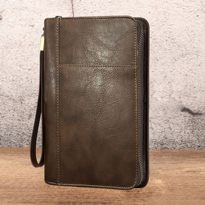 🏆 Tragbare Zigarrenkiste mit Vintage-Motiv und Litschi-Muste