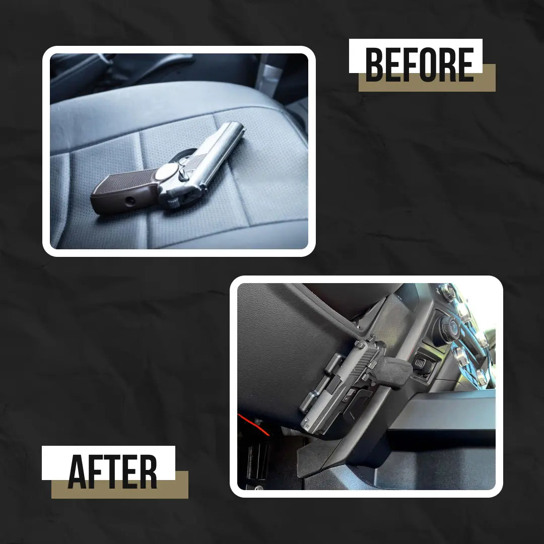 Magnetic pistol mount