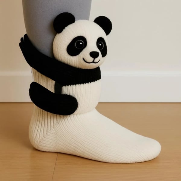 Weihnachtsstricksocken, Warme Bodensocken
