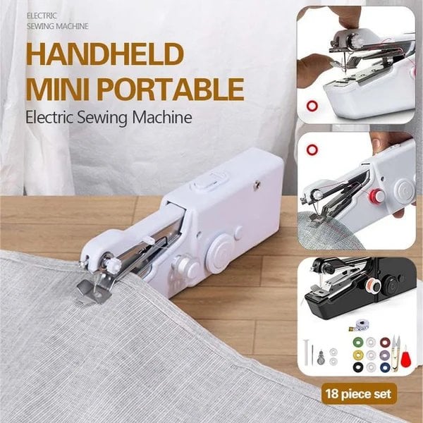 Handheld Mini Electric Sewing Machine [Make Your Life Easier