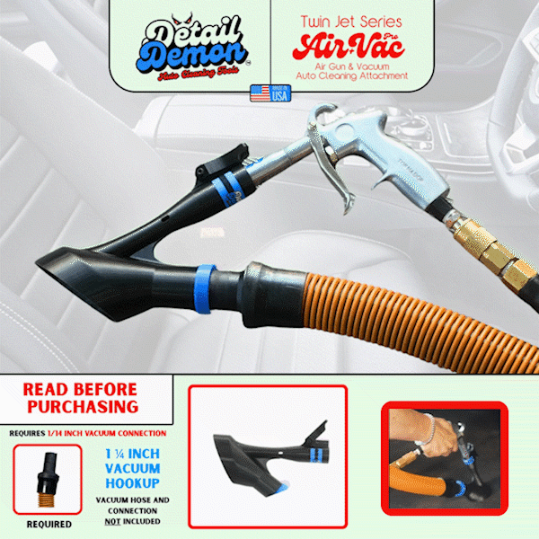 Air+Vac Automotive Detailing Accessories