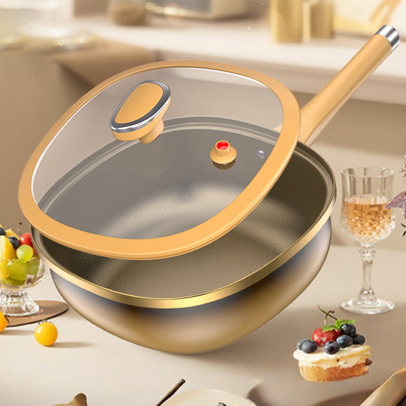 ⏳Limited Time Offer⏰ 12 inch (30 cm) Titanium Non-Stick Saucepan with Lid