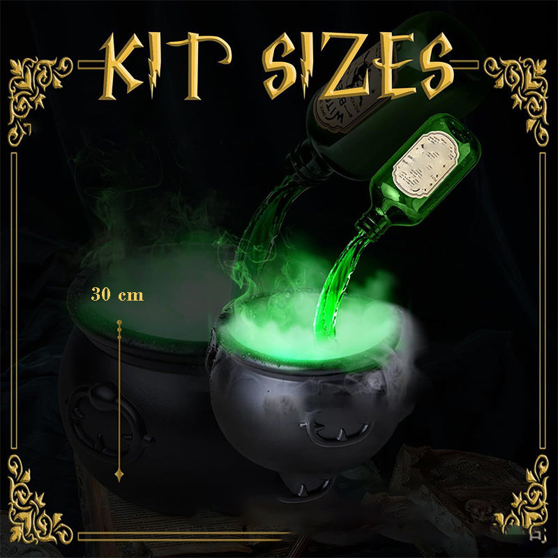 🎃Halloween Decoration Magic Float Bottle and Diffuser - Black Bat Witch Pot🦇