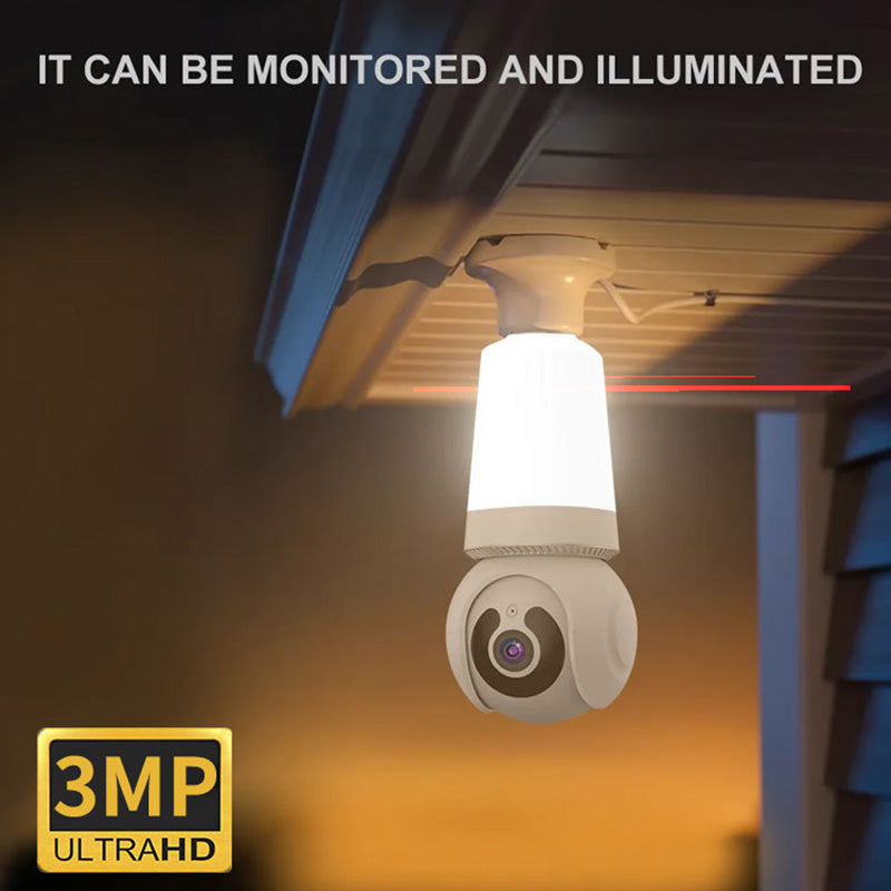Smart Wi-Fi Surveillance Camera With Ligh