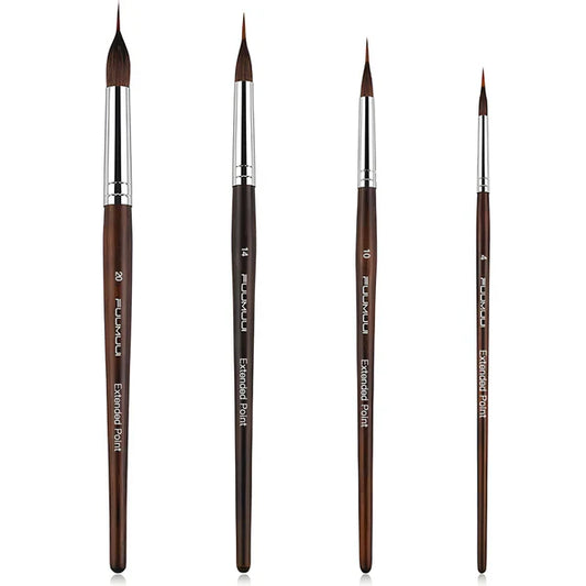 Fuumuui Professional Sable Extended Points Brush