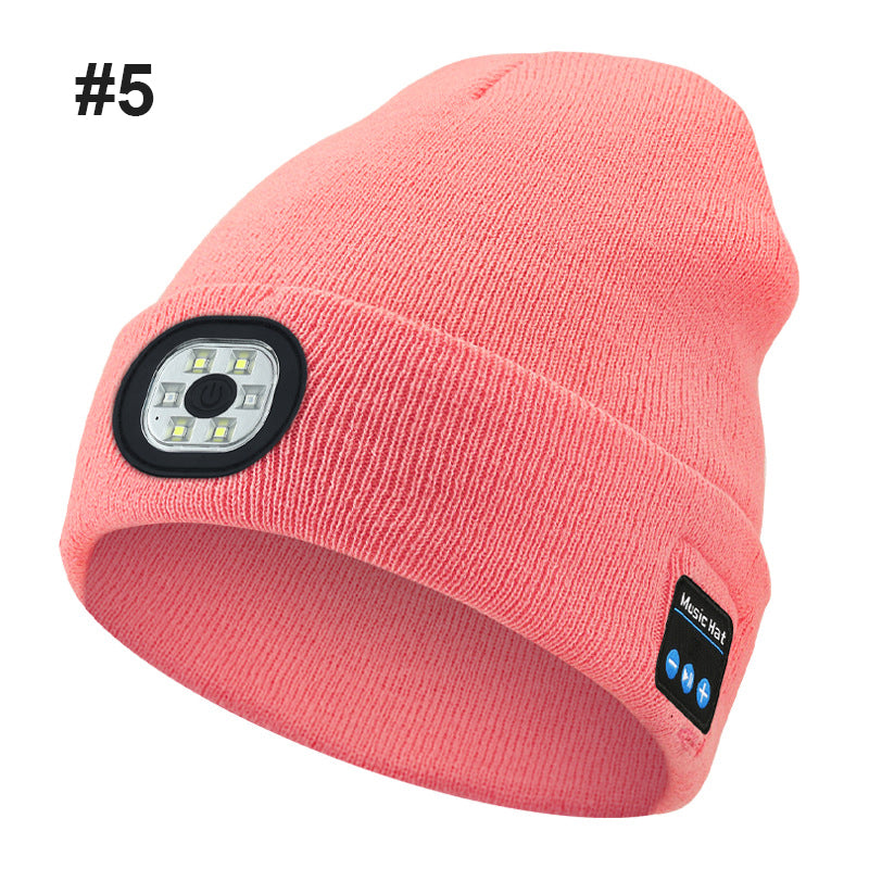 Bluetooth LED-Strickmütze