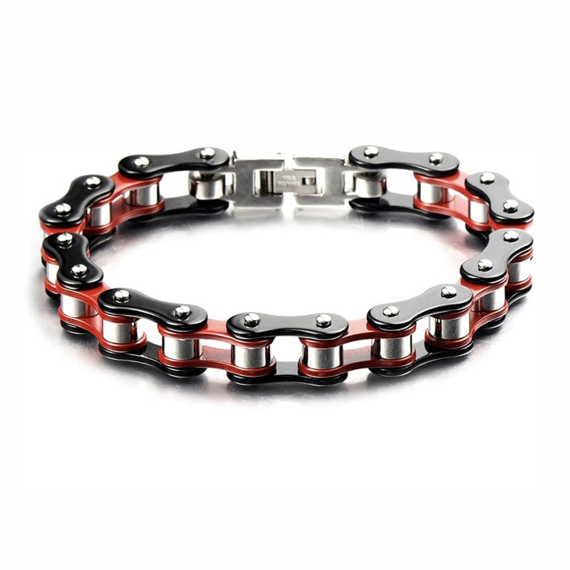 Fahrrad Titan Stahl Motorrad Kette Armband