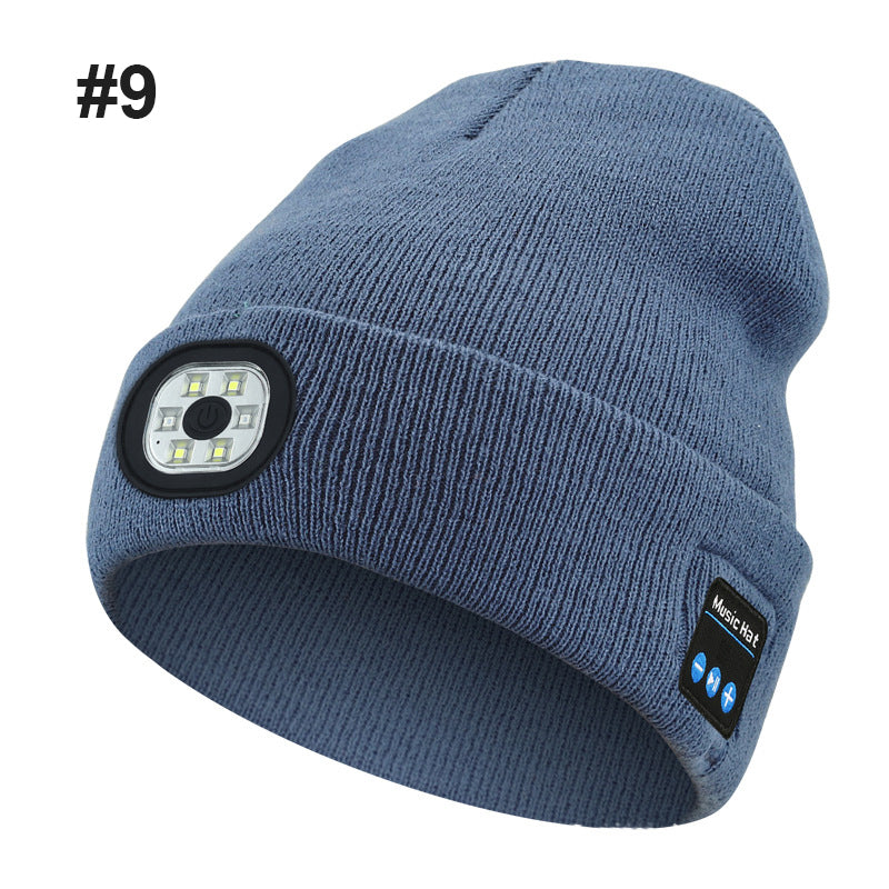 Bluetooth LED-Strickmütze