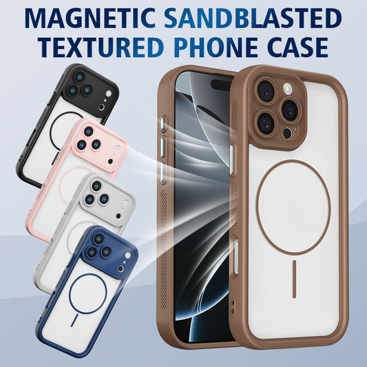 ✨Magnetisk, Matteret Telefoncover, Der Føles Som En Hudtype✨