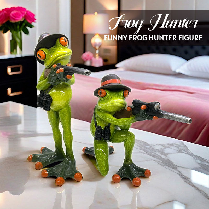 🐸🎯 Frog Jäger – Lustige Froschjäger Figur