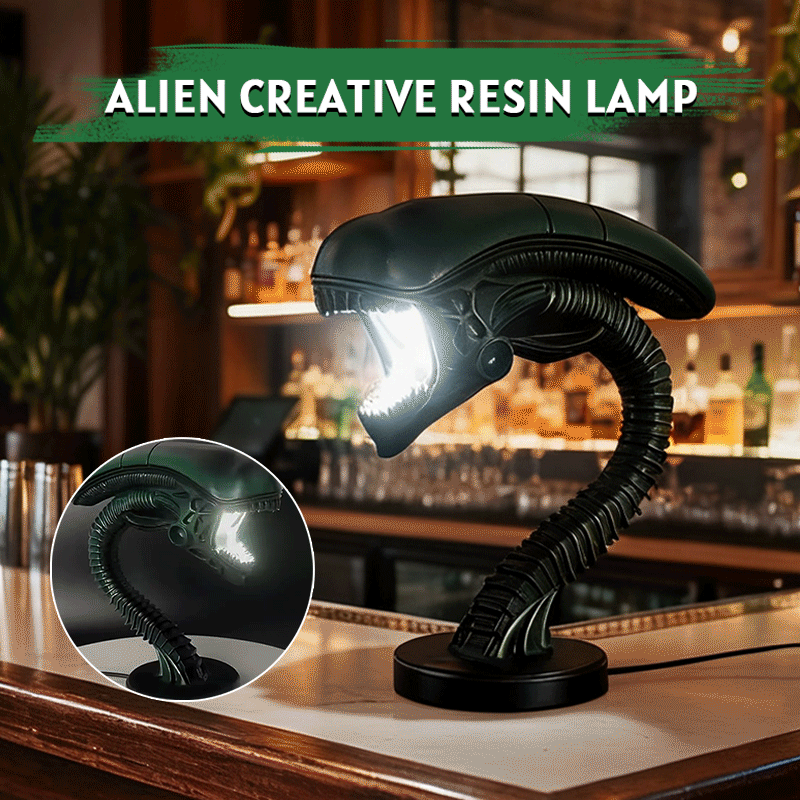👽 Außerirdische Kreativlampe aus Harz 👽