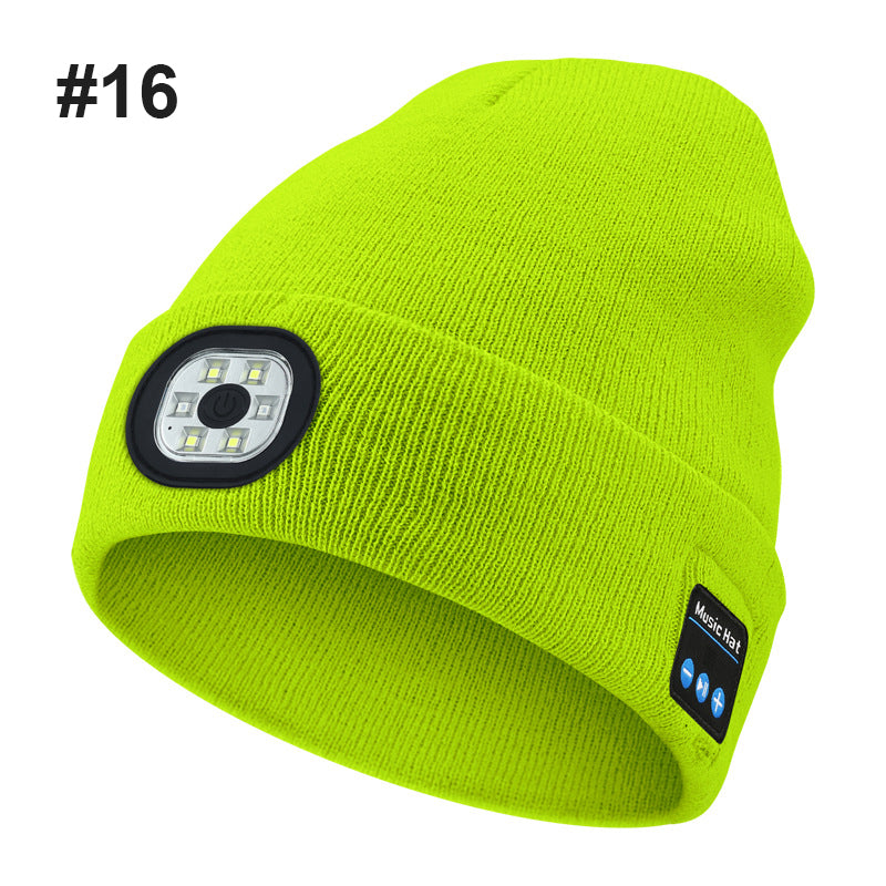 Bluetooth LED-Strickmütze