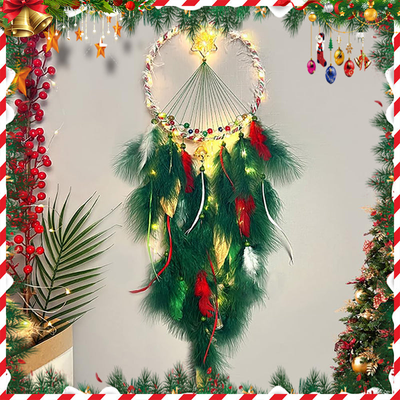 🎄✨🎅 Bestseller｜Weihnachtlicher Traumfänger 🎁 Handgefertigt · Bringt Glück & Segen💫✨🎄